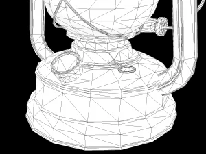 oil lanterns pbr 3D Model