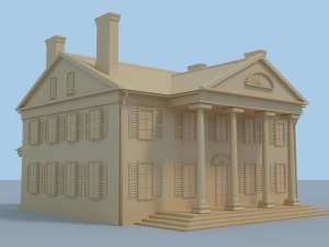 connecticut house 3D Model