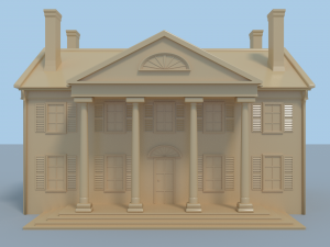 connecticut house 3D Model