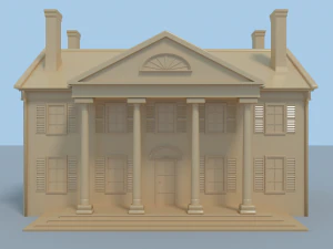 connecticut house 3D Model