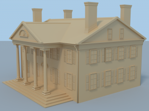 connecticut house 3D Model