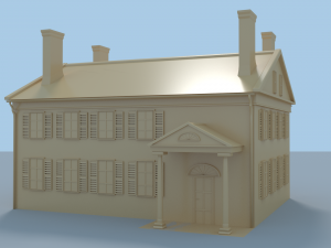 connecticut house 3D Model