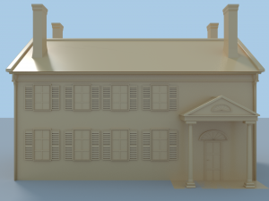 connecticut house 3D Model