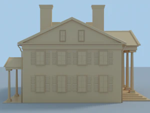 connecticut house 3D Model