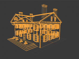 connecticut house 3D Model