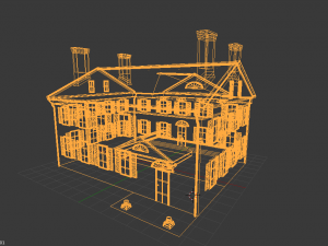 connecticut house 3D Model