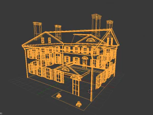 connecticut house 3D Model