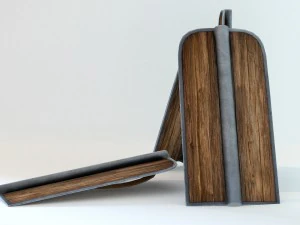 pavese shield 3D Model