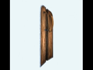 pavese shield 3D Modell