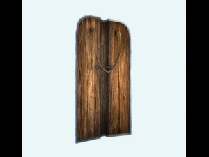 pavese shield 3D Model