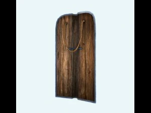 pavese shield 3D Model