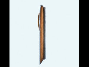 pavese shield 3D Modell