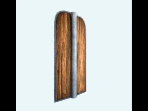 pavese shield 3D Model