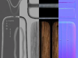 pavese shield 3D Model