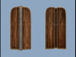 pavese shield 3D Model