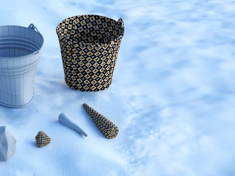 Free PBR Props 3D Model