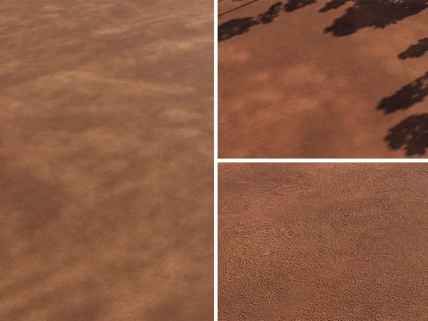 Seamless Soil Ground PBR Material - 15K CG Textures