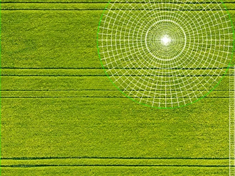 Seamless Green field with ruts PBR Material - 16K CG Textures