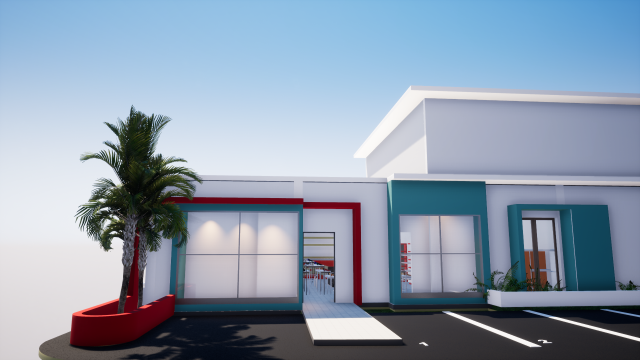 clothing store 3D 모델 .c4d .max .obj .3ds .fbx .stl .blend 