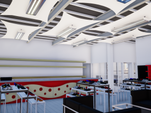 clothing store 3D 모델