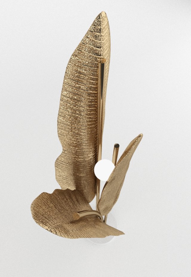 Banana leaf floor lamp 2025