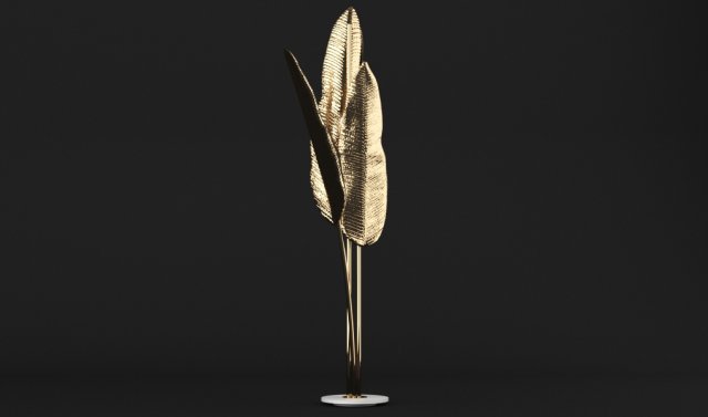 Banana leaf floor lamp 2025