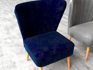 the fitz cocktail chairs Modelo 3D