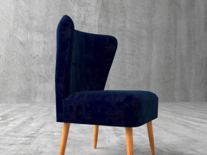 the fitz cocktail chairs Modelo 3D