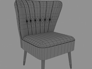 the fitz cocktail chairs Modelo 3D