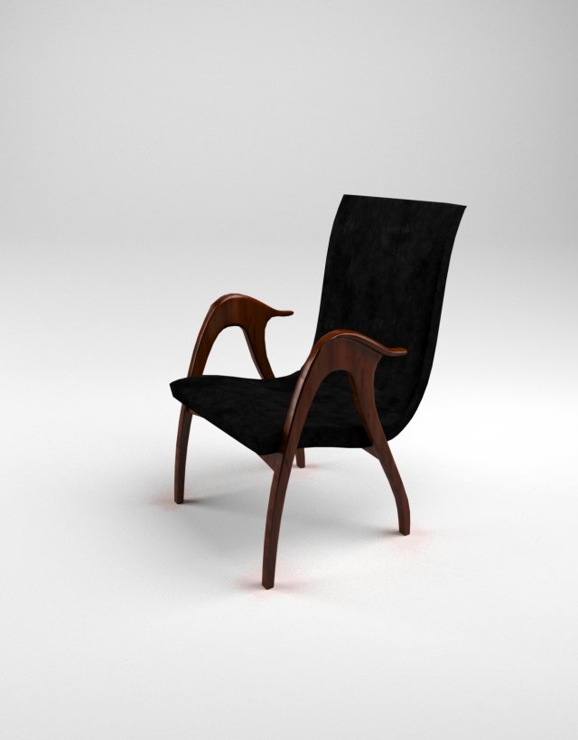 sculptural armchair by malatesta and mason 3D मॉडल .c4d .max .obj .3ds .fbx .stl .blend 
