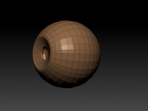 human eye photorealistic game ready low-poly 3D Model