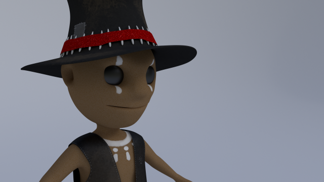 voodu Model 3D .c4d .max .obj .3ds .fbx .stl .blend 