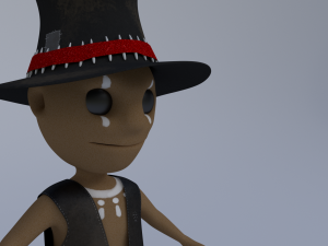 voodu 3D Model
