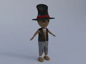voodu 3D Model