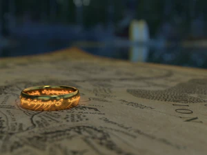 l'unico anello Modello 3D