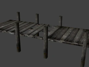 dock 3D Model