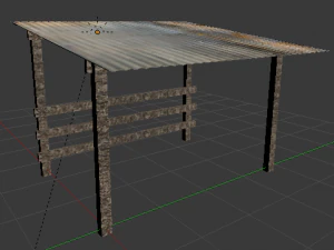 bus stop 3D Model