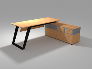 executive desk 3D Model