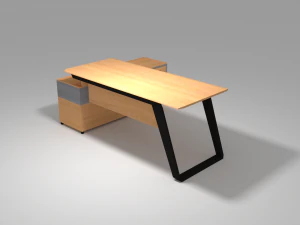 executive desk 3D Model