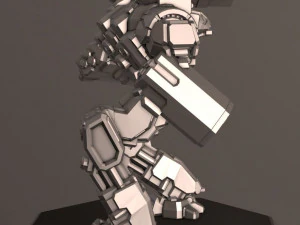 robot mechwarrior bas-prime 4 3D Print Model