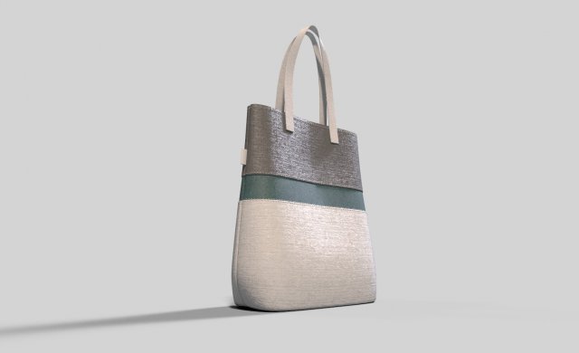 bag tote lt002 Modelo 3D .c4d .max .obj .3ds .fbx .stl .blend 