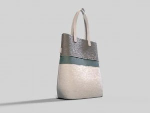 bolsa tote lt002 Modelo 3D