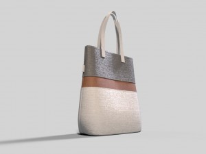 bag tote lt002 Modelo 3D