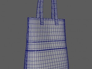 bag tote lt002 Modelo 3D