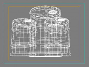 oil barrel 3D 모델