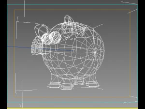 piggy bank 3D Model