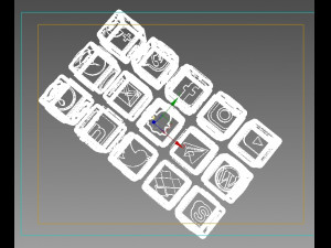 icon pack Model 3D