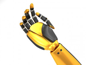 robotic hand 3Dモデル