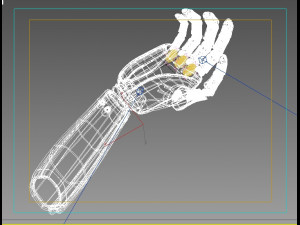 robotic hand 3Dモデル