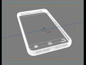 mobile phone 3D Model